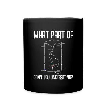 Croquet - Tasse einfarbig - Schwarz - Vorne