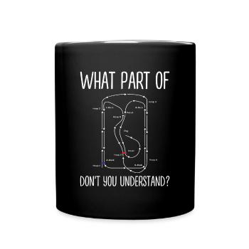 Croquet - Tasse einfarbig - Schwarz - Vorne