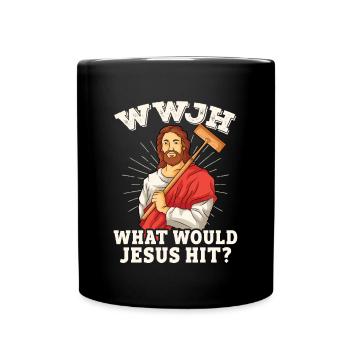 Croquet - Tasse einfarbig - Schwarz - Vorne