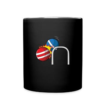 Croquet - Mug uni - noir - Devant