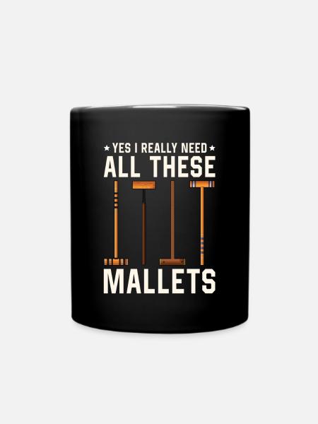 Croquet - Full Colour Mug - black