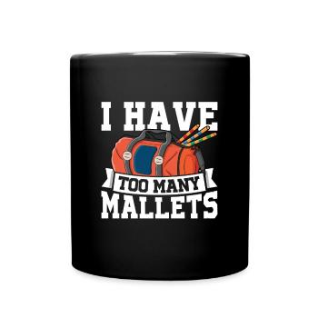 Croquet - Full Colour Mug - black - Front