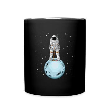 Croquet - Tasse einfarbig - Schwarz - Vorne
