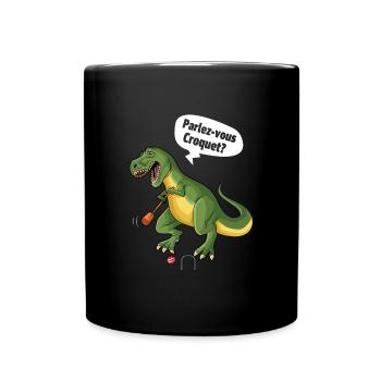 Croquet - Tasse einfarbig - Schwarz - Vorne