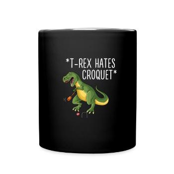 Croquet - Tasse einfarbig - Schwarz - Vorne
