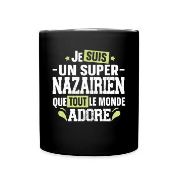 Nazairien Saint Nazaire Ville Ouest France Homme - Mug uni - noir - Devant