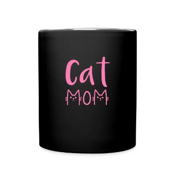 Cat Mom - Chemise Cat Mama Mistress - Mug uni - noir - Devant