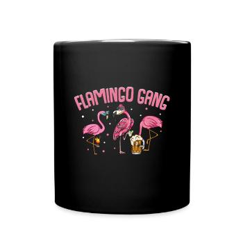 Flamingo JGA - Full Colour Mug - black - Front