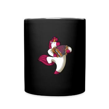 Styrian harmonica Quetschn Ziachorgel - Full Colour Mug - black - Front