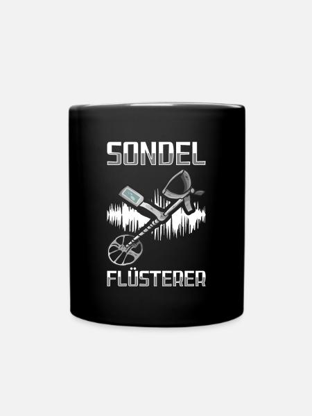 Sondeln - Tasse einfarbig - Schwarz