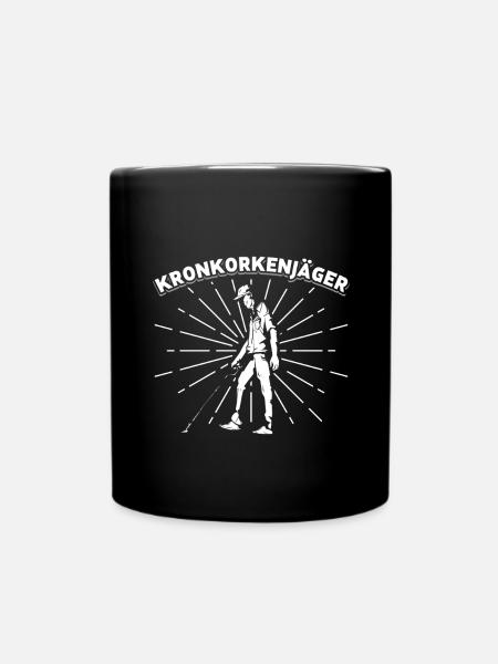 Sondeln - Tasse einfarbig - Schwarz