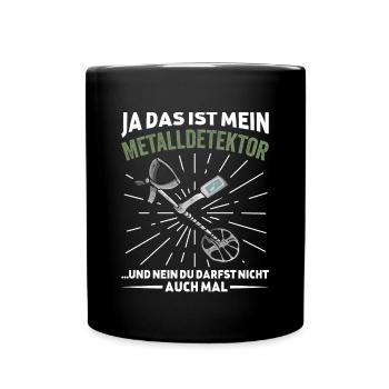 Sondeln - Tasse einfarbig - Schwarz - Vorne