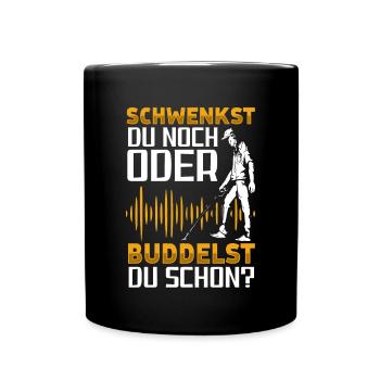 Sondeln - Tasse einfarbig - Schwarz - Vorne