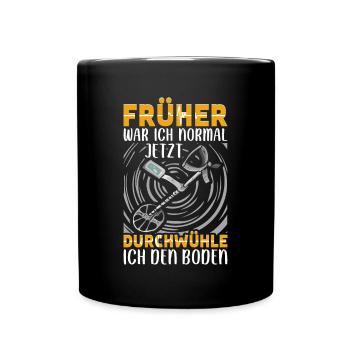 Sondeln - Tasse einfarbig - Schwarz - Vorne