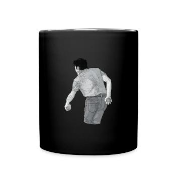 Petanque Boule Game Set Boccia - Full Colour Mug - black - Front