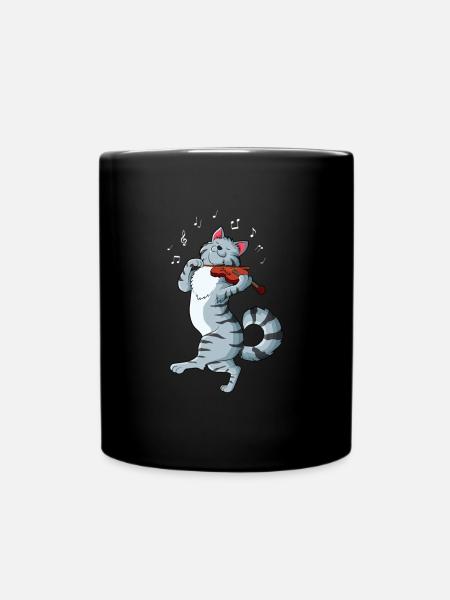 Violon Violon Viola Cello Musicien Instrument - Mug uni - noir