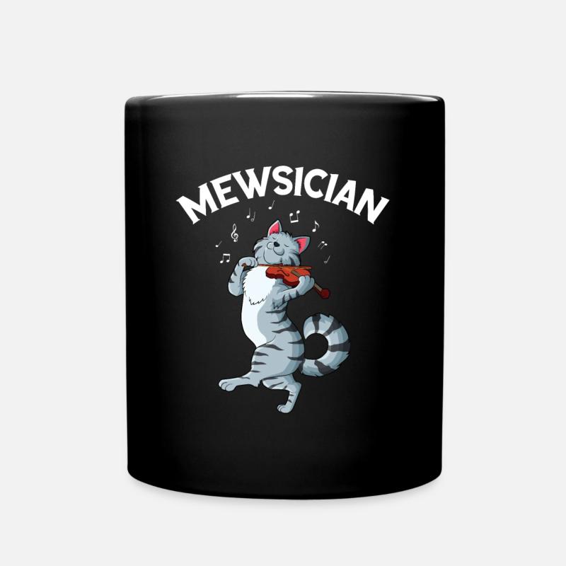 Violon Violon Viola Cello Musicien Instrument - Mug uni - noir