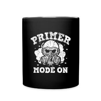 Car Painter Sprayer Paints - Full Colour Mug - black - Front