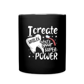 Assistant de laboratoire dentaire Assistant de laboratoire dentaire - Mug uni - noir - Devant