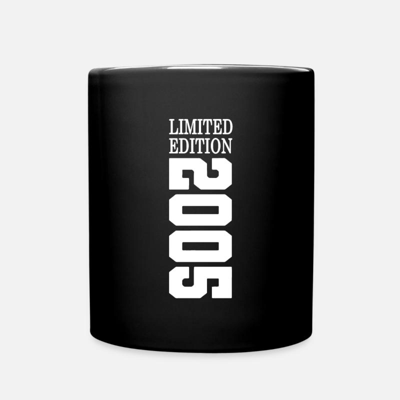 Limited Edition Vintage 2005 19 Year Anniversary - Full Colour Mug - black
