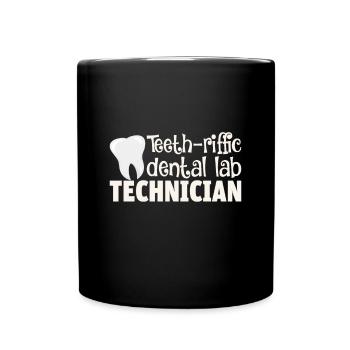 Assistant de laboratoire dentaire Assistant de laboratoire dentaire - Mug uni - noir - Devant