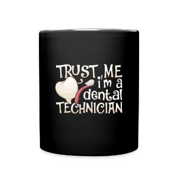 Assistant de laboratoire dentaire Assistant de laboratoire dentaire - Mug uni - noir - Devant