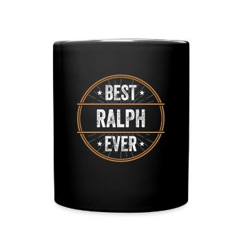 Best Ralph Ever First Name Name Gift - Full Colour Mug - black - Front