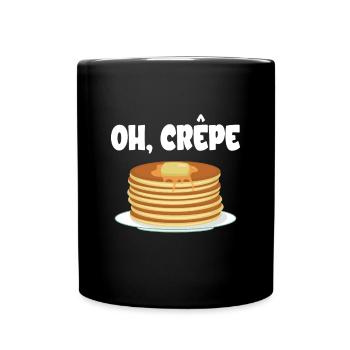 Pancakes - Full Colour Mug - black - Front