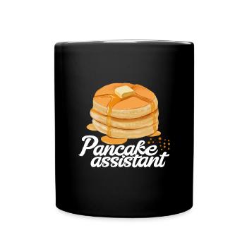 Pancakes - Full Colour Mug - black - Front