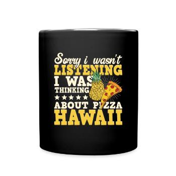 Pizza Baker Faites votre propre pizza - Mug uni - noir - Devant