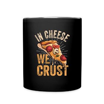 Pizza Baker Faites votre propre pizza - Mug uni - noir - Devant