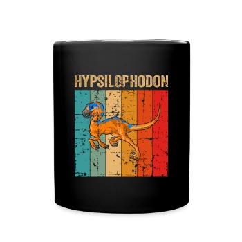 Hypsilophodon Dinosaur Children Dino Gift - Full Colour Mug - black - Front