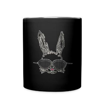 Cool Easter Sunglasses - Full Colour Mug - black - Front