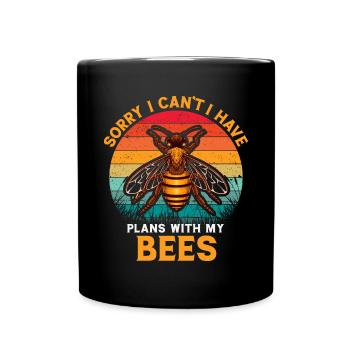 Beekeeping Beekeeping Course Beekeepers' Association Honey Bee Beekeepers - Full Colour Mug - black - Front