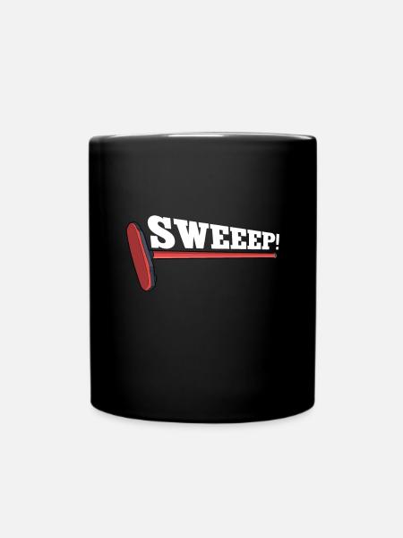 Locken - Tasse einfarbig - Schwarz