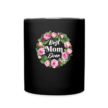 Meilleure maman de tous les temps. Meilleur cadeau maman - Mug uni - noir - Devant
