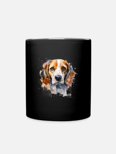 Beagle - Mug uni - noir