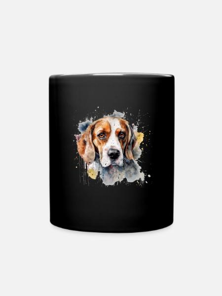 Beagle - Mug uni - noir
