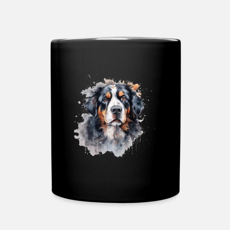 Bouvier bernois - Mug uni - noir