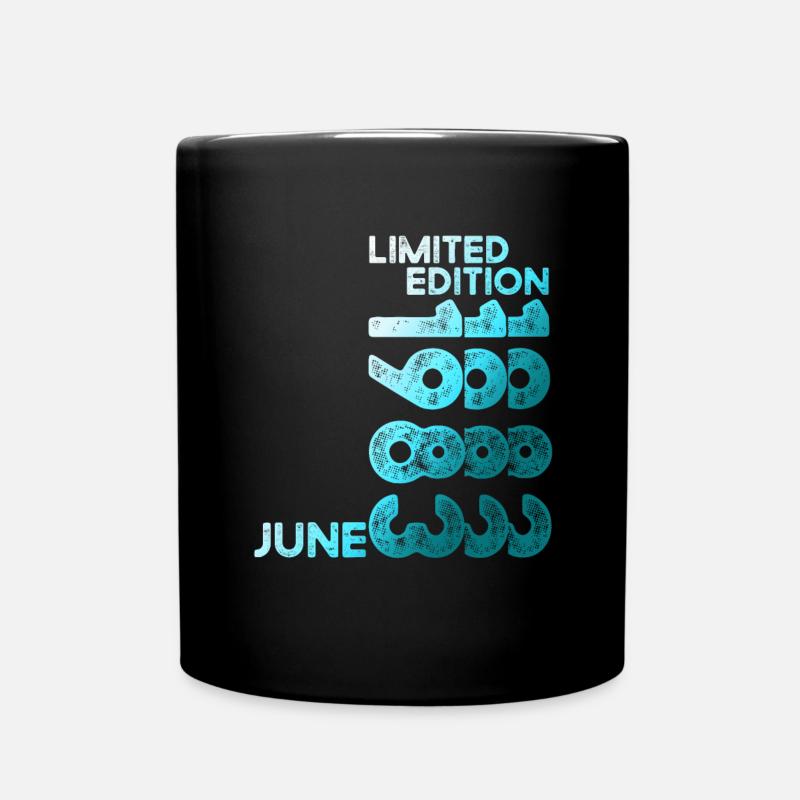 40e anniversaire Juin Millésime 1983 Edition Limitée - Mug uni - noir