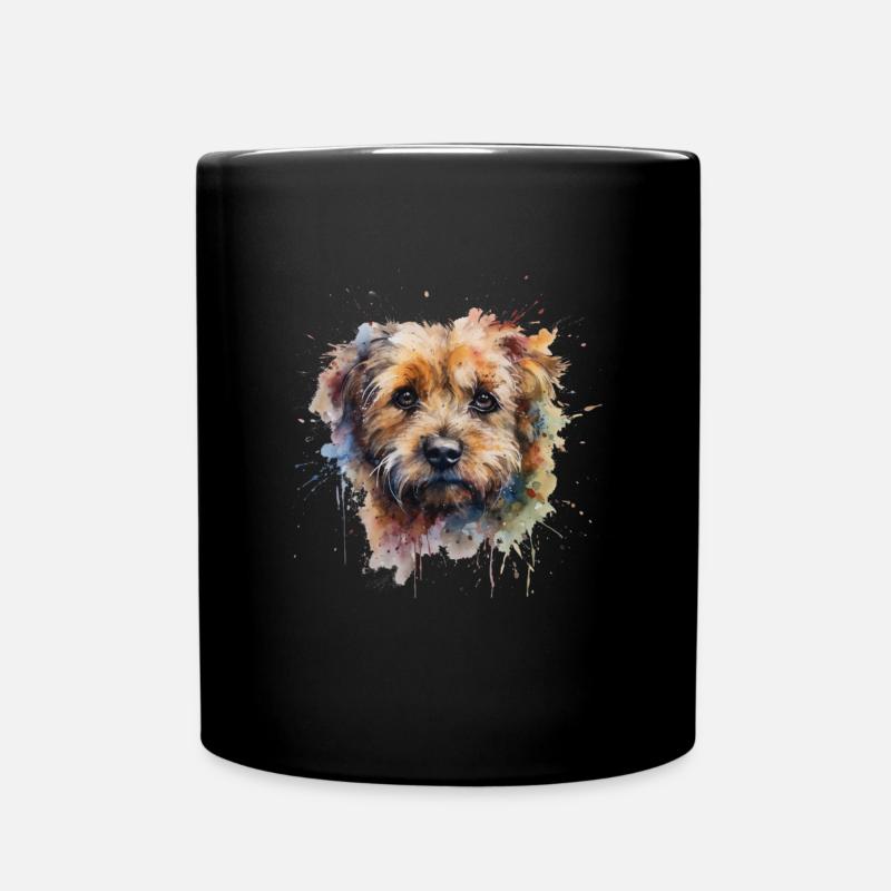 Bolonka Zwetna - Tasse einfarbig - Schwarz