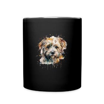 Bolonka Zwetna - Tasse einfarbig - Schwarz - Vorne