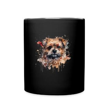 Bolonka Zwetna - Tasse einfarbig - Schwarz - Vorne