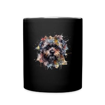 Bolonka Zwetna - Tasse einfarbig - Schwarz - Vorne
