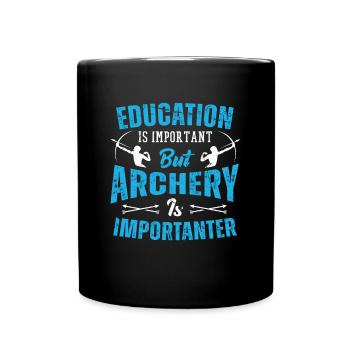 Archery Archery Bow - Full Colour Mug - black - Front