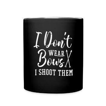 Archery Archery Bow - Full Colour Mug - black - Front