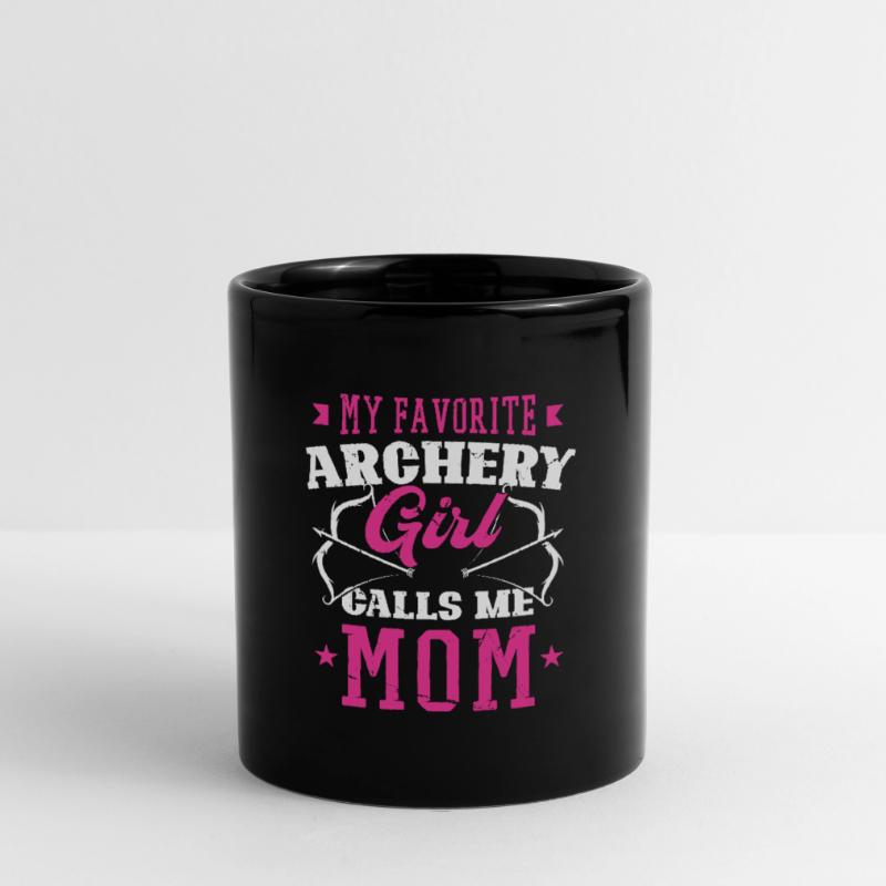 Archery Bogenschießen Bogen Tasse einfarbig