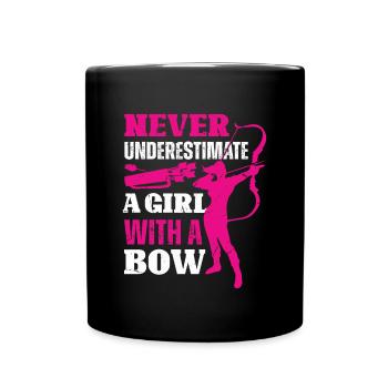 Archery Archery Bow - Full Colour Mug - black - Front