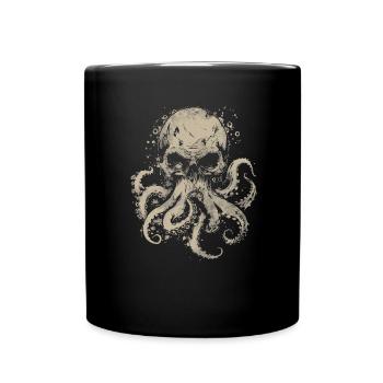 Horror Kraken - Full Colour Mug - black - Front