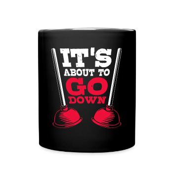 Plumber Plumber - Full Colour Mug - black - Front